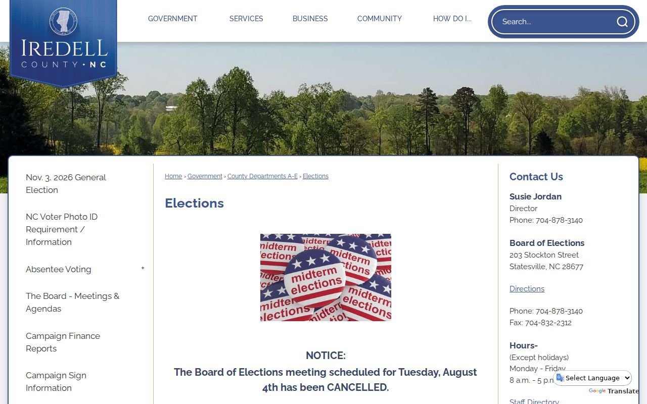 Statesville people search county GIS and parcel geography